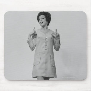 Tapis De Souris Faire des gestes de femme