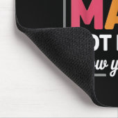 Tapis De Souris Faire des maths pas de la magie Prof de maths reto (Coin)