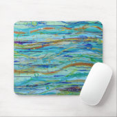 Tapis De Souris Faire des vagues Mousepad (Avec souris)