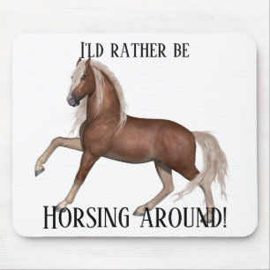 Tapis De Souris Faire du cheval autour