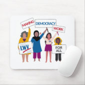 Tapis De Souris Faire fonctionner la démocratie (Avec souris)
