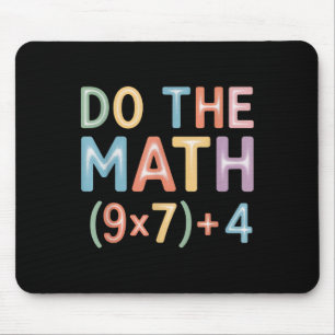Tapis De Souris Faire l'équation mathématique Thanksgiving enseign