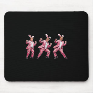 Tapis De Souris Faire Pâques Grande à nouveau Drôle de Lapin Trump