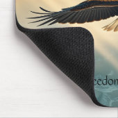 Tapis De Souris Faire place à la liberté et à l'indépendance (Coin)