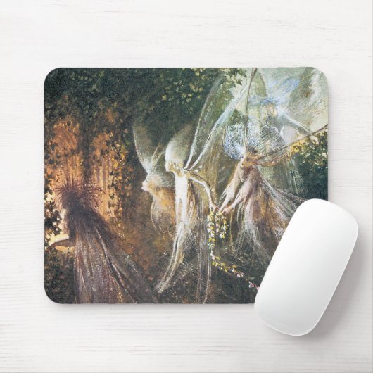 Tapis De Souris Fairies - par John Anster Fitzgerald (Avec souris)