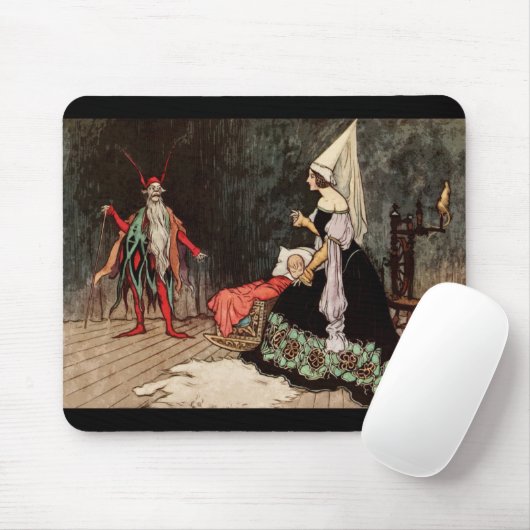 Tapis De Souris Fairy Tale Sleeping Beauty (Avec souris)