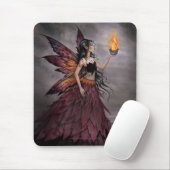 Tapis de souris Fairy with Fire par Molly Harrison (Avec souris)