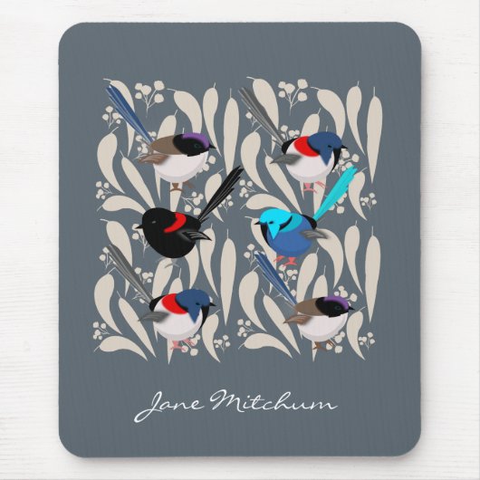 Tapis De Souris Fairy Wrens (Devant)