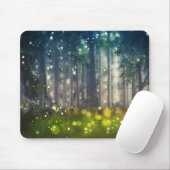 Tapis De Souris Fairytale Forest Tree Nature Paysage Art (Avec souris)