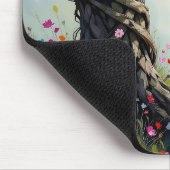 Tapis De Souris Fairytale Inspired Fairy and Whimsical Tree (Coin)