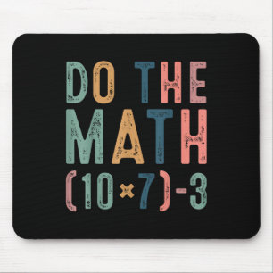 Tapis De Souris Fais Le Calcul 67 Drôle Six Sept Mème Enseignant F