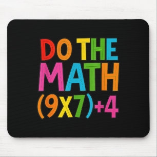 Tapis De Souris Fais Le Calcul 67 Meme 6 7 Drôle Six Sept
