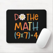 Tapis De Souris Fais Le Calcul 67 Mème Drôle Six Sept Prof De Math (Avec souris)