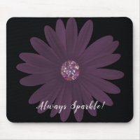 Faisceau toujours étincelant, marguerite violette 