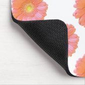 Tapis De Souris Faisée de gerbera orange (Coin)