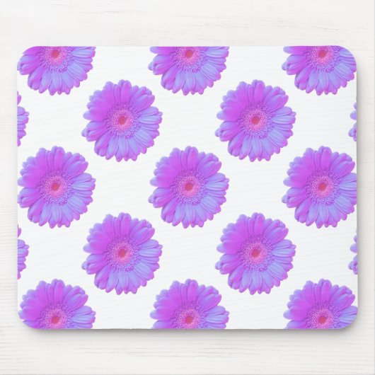 Tapis De Souris Faisée de gerbera violette (Devant)