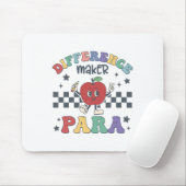 Tapis De Souris Faiseur de différence Para Enseignant Paraprofessi (Avec souris)