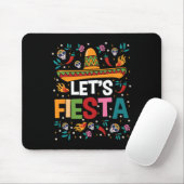 Tapis De Souris Faisons la fête Cinco De Mayo Thème Mexicain Party (Avec souris)