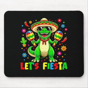 Tapis De Souris Faisons la fête dinosaure cinq de mayo garçons enf