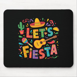 Tapis De Souris Faisons la fiesta cinco de mayo chapeau mexicain p