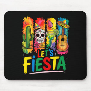 Tapis De Souris Faisons la fiesta cinco de mayo margarita mexicain