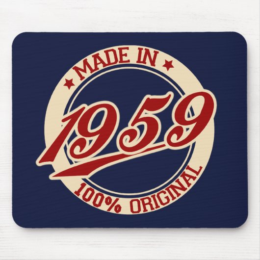Tapis De Souris Fait En 1959 (Devant)