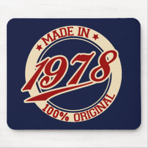Tapis De Souris Fait En 1978