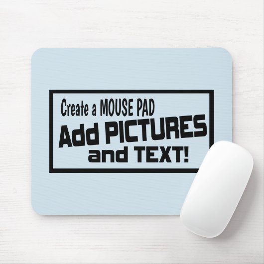TAPIS DE SOURIS fait sur commande de photo - (Avec souris)