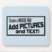 TAPIS DE SOURIS fait sur commande de photo - (Devant)