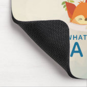 Tapis De Souris Faites ce qui vous rend heureux Renard dormant ave (Coin)