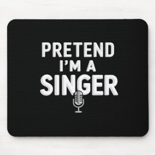 Tapis De Souris Faites comme si je suis un costume d'Halloween cha