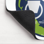 Tapis De Souris Faites les milles, pas guerre (Coin)