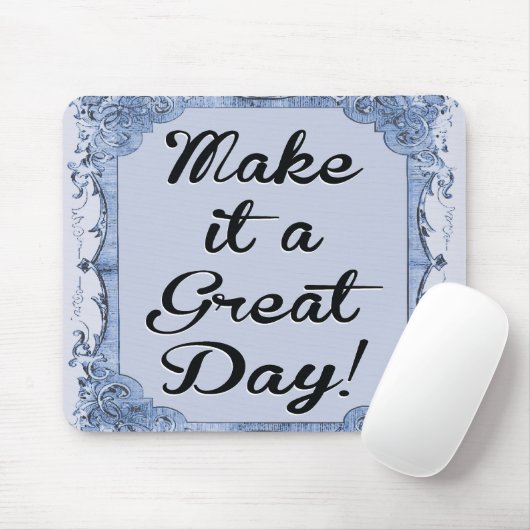 Tapis De Souris Faites-lui une conception graphique de jour (Avec souris)