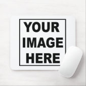 Tapis De Souris Faites-lui vous-même Mousepad (Avec souris)