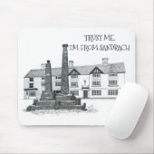 Tapis De Souris FAITES-MOI CONFIANCE, JE SUIS DE SANDBACH (modifia (Avec souris)