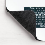 Tapis De Souris Faites-moi confiance je suis un avocat (Coin)