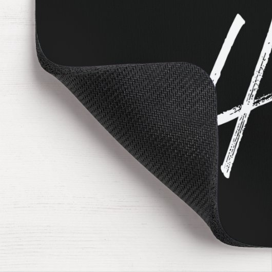 Tapis De Souris Faites Quelque Chose 47 Script Féminin Pour Femmes (Coin)