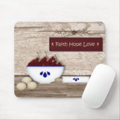 Tapis De Souris Faith Hope Love Mousepad (Avec souris)