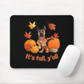 Tapis De Souris Fall Yall German Shepherd Puppy (Avec souris)