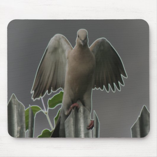 Tapis De Souris Fallen Angel Dove Mousepad (Devant)