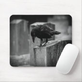 Tapis De Souris Falln Cemetery Crow (Avec souris)