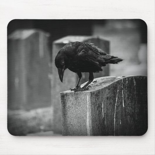 Tapis De Souris Falln Cemetery Crow (Devant)