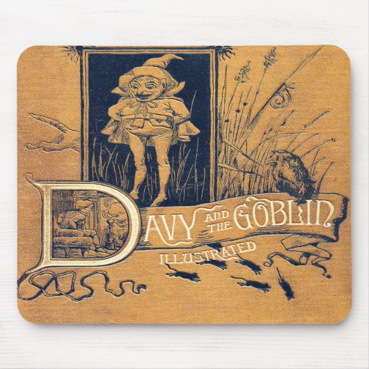 Tapis De Souris Falln Davy et The Goblin Book (Devant)