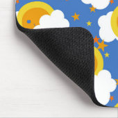 Tapis De Souris Falln Kawaii Moon, Étoiles, Soleil (Coin)