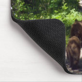 Tapis De Souris Famille d'ours Brown (Coin)