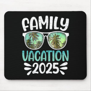 Tapis De Souris Famille Groupe Correspondant Summer Beach Voyage
