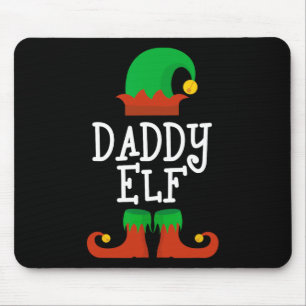 Tapis De Souris Famille Le Père Elf Noël Correspondant Pj Pajama