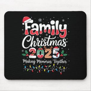 Tapis De Souris Famille Noël 2025 Matching tenue Xmas Squad S