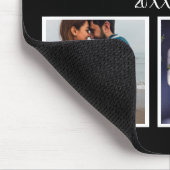 Tapis De Souris Famille personnalisée 4 photo collage modèle (Coin)