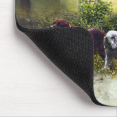 Tapis De Souris Famille Setters (Coin)